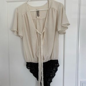 Free People bodysuit!